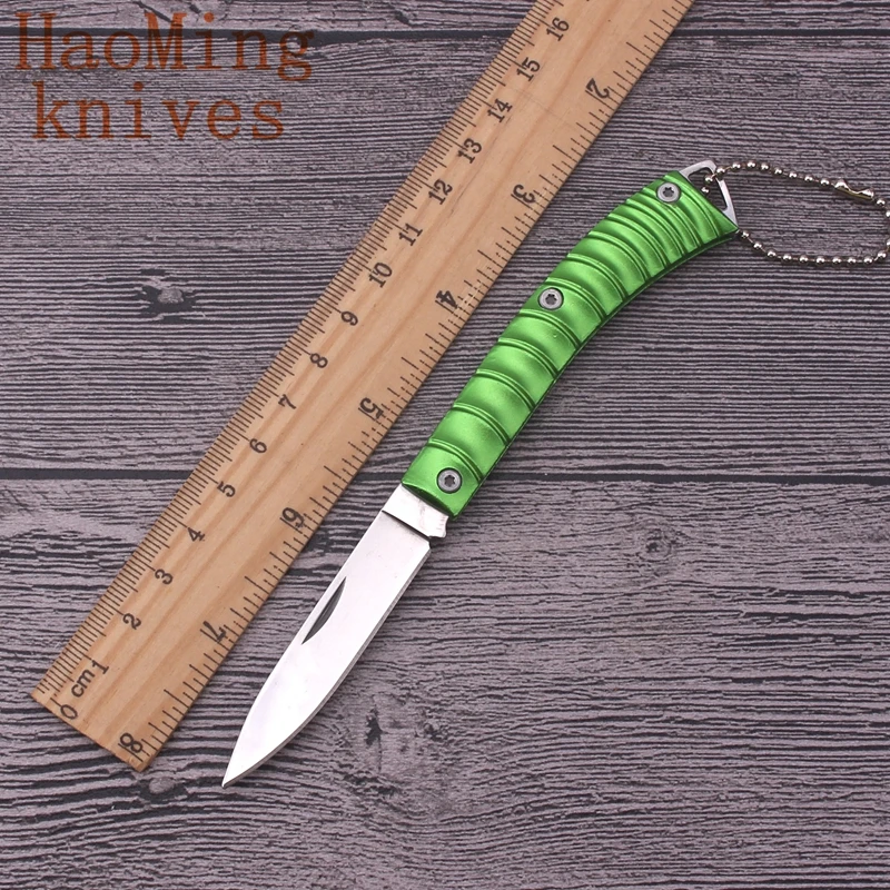 Outdoor portable survival key chain fruit knives tactical hunting pocket folding knife mini kitchen rescue camping EDC tools oem
Outdoor portable survival key chain fruit knives tactical hunting pocket folding knife mini kitchen rescue camping EDC tools oem