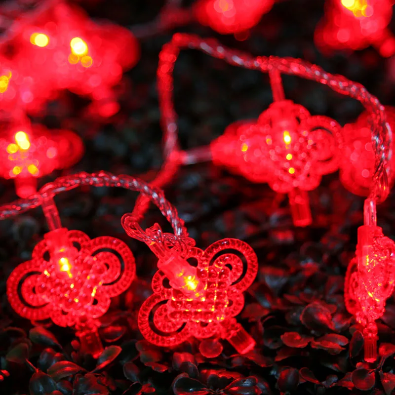 Chinese knot battery powered led string lights,10/5 meter option for New year, holiday festival,event party light decoration
Chinese knot battery powered led string lights,10/5 meter option for New year, holiday festival,event party light decoration