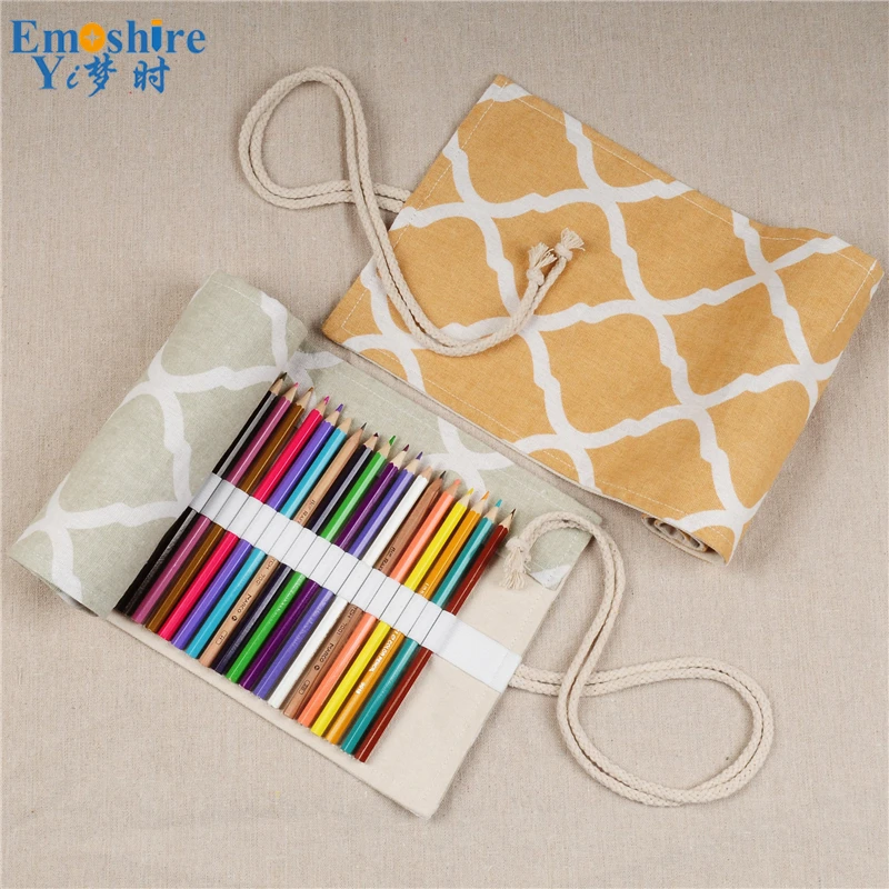 High Quality Color Pencil Case 2 Color Canvas Pencil Box Pen Case Pencil Warp for School Office Writing Supplies Pen Box B374
High Quality Color Pencil Case 2 Color Canvas Pencil Box Pen Case Pencil Warp for School Office Writing Supplies Pen Box B374