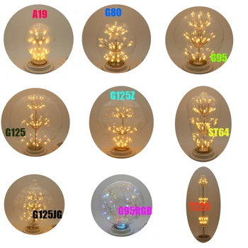 A19 ST64 G80 G95 G125 3W LED Bombilla Edison Lamp E27 Vintage Bulb Light Lampada Edison Bulb Retro Lamp Ampoules Decoratives
A19 ST64 G80 G95 G125 3W LED Bombilla Edison Lamp E27 Vintage Bulb Light Lampada Edison Bulb Retro Lamp Ampoules Decoratives