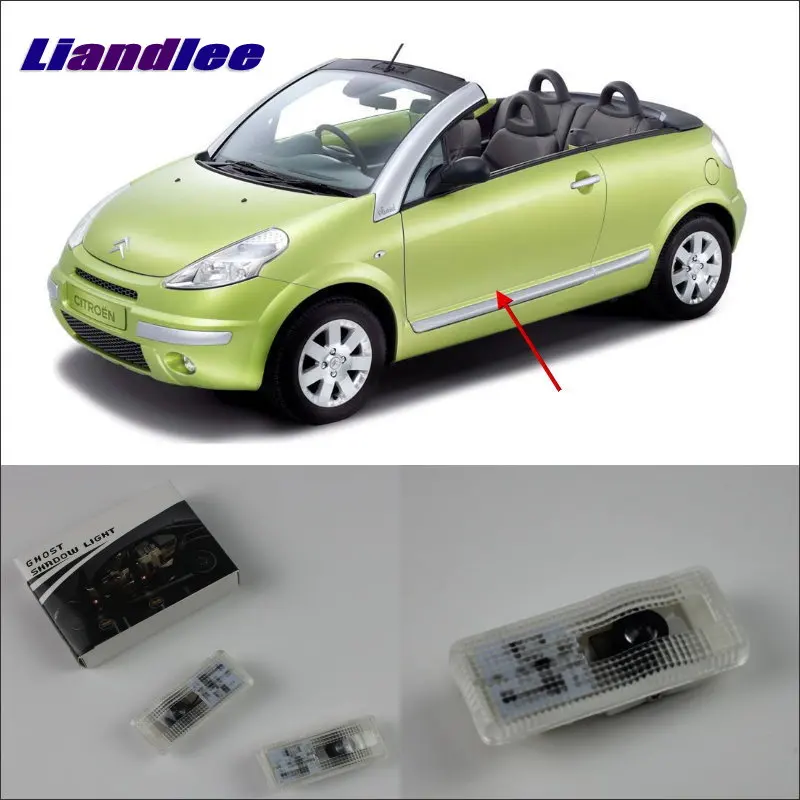 For Citroen C3 Pluriel 2004~2016 Door Ghost Shadow Lights Car Brand Logo LED Projector Welcome Light Courtesy Door Lamp
For Citroen C3 Pluriel 2004~2016 Door Ghost Shadow Lights Car Brand Logo LED Projector Welcome Light Courtesy Door Lamp