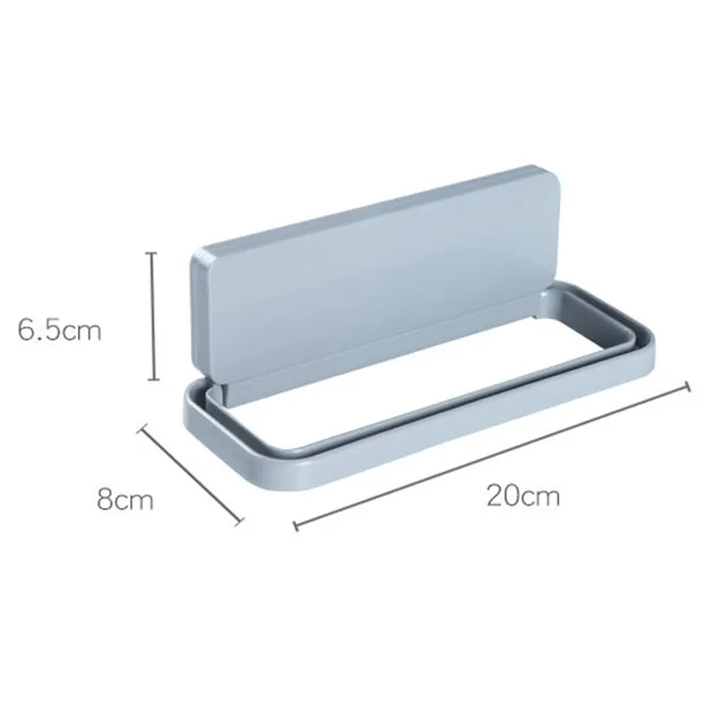 Kitchen Holder Towel Rack Hanging Holder Organizer Perforation-free towel rack sticking traceless towel rack 6.5*8*20cm
Kitchen Holder Towel Rack Hanging Holder Organizer Perforation-free towel rack sticking traceless towel rack 6.5*8*20cm