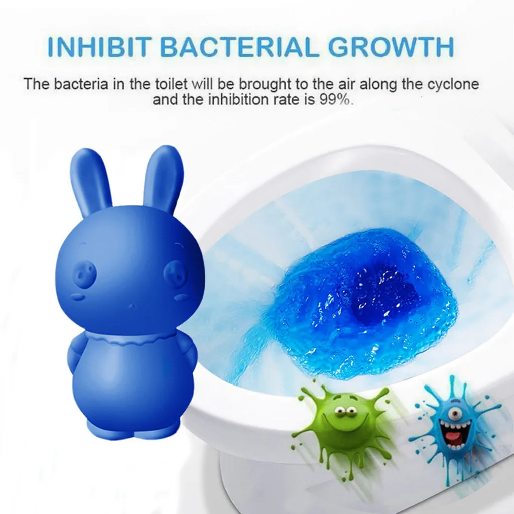 Cute Rabbit Toilet Bowl Cleaner Deodorizer Automatic Toilet Cleaner Magic Flush Bottled Helper Bubble 1PC 100G
Cute Rabbit Toilet Bowl Cleaner Deodorizer Automatic Toilet Cleaner Magic Flush Bottled Helper Bubble 1PC 100G