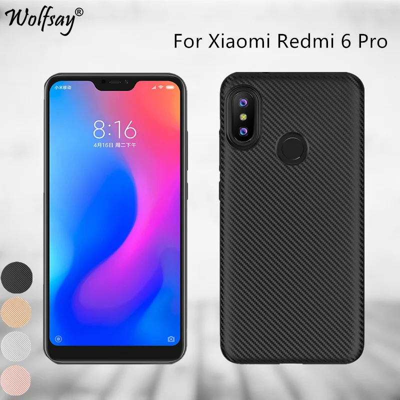 Soft Rubber Silicone Phone Case Xiaomi Redmi 6 Pro Case Carbon Fiber Design Texture Case For Xiaomi Redmi 6 Pro Cover Redmi6 Pro
Soft Rubber Silicone Phone Case Xiaomi Redmi 6 Pro Case Carbon Fiber Design Texture Case For Xiaomi Redmi 6 Pro Cover Redmi6 Pro