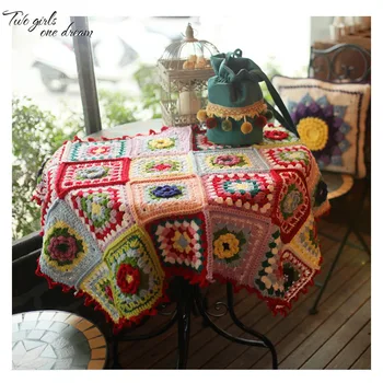 Retro Handmade Crochet Woolen Square Antique Blanket Portable Carpet DIY Table Placemat Kitchen Drink Table Cloth Crochet Scarf
Retro Handmade Crochet Woolen Square Antique Blanket Portable Carpet DIY Table Placemat Kitchen Drink Table Cloth Crochet Scarf