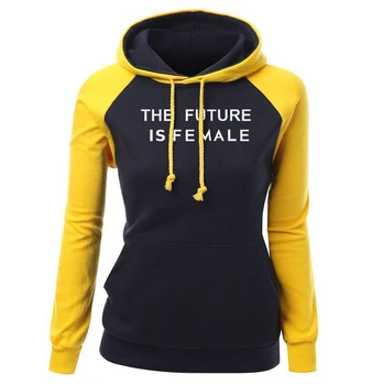 Hot Sale Hoodies Women 2018 Autumn Raglan Sweatshirts With Hat Winter Fleece Tracksuit THE FUTURE IS FEMALE Women's Sportswear
Hot Sale Hoodies Women 2018 Autumn Raglan Sweatshirts With Hat Winter Fleece Tracksuit THE FUTURE IS FEMALE Women's Sportswear