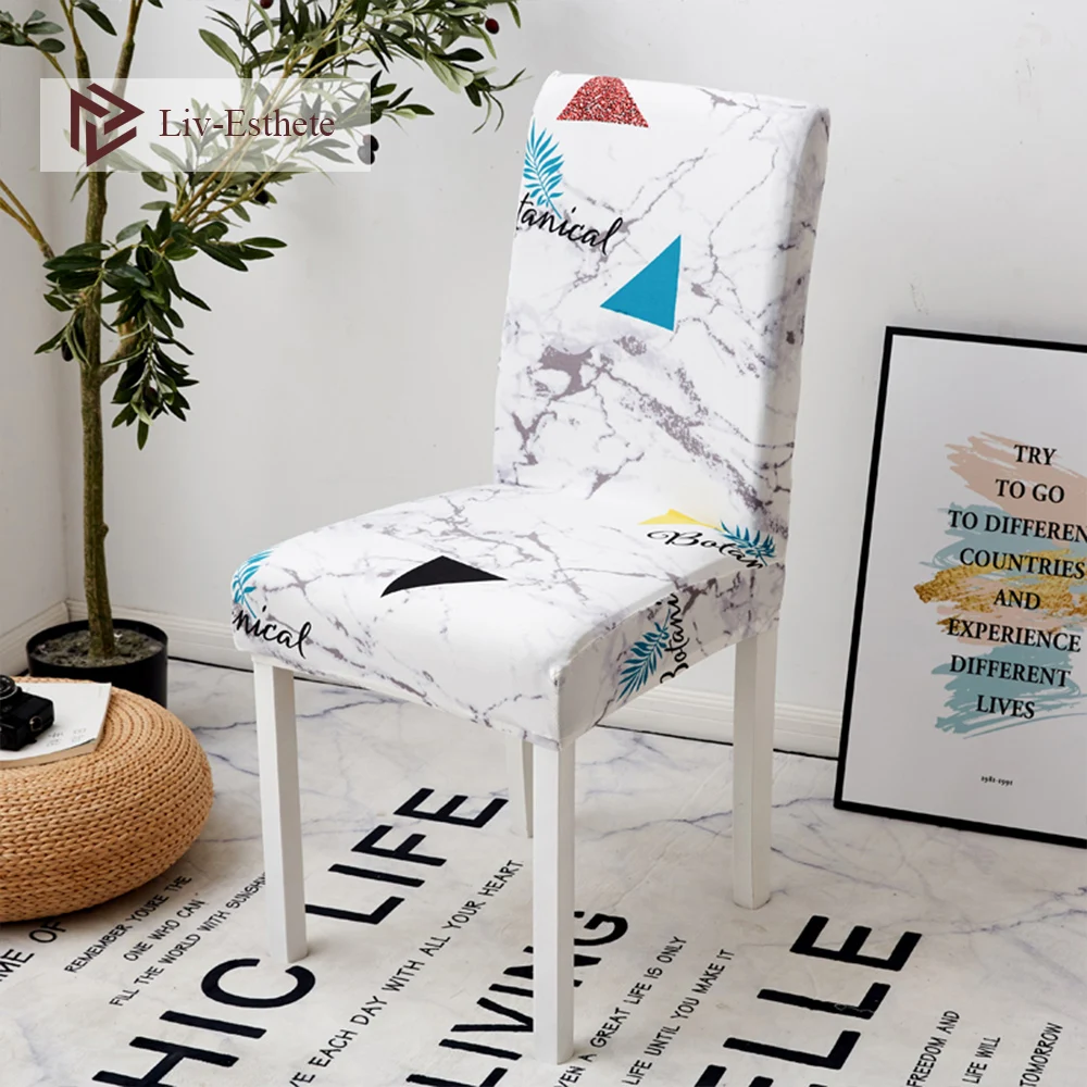 Liv-Esthete Modern Chair Cover Elastic Seat Chair Covers Painting Slipcovers Restaurant Banquet Home Decoration For Banquet
Liv-Esthete Modern Chair Cover Elastic Seat Chair Covers Painting Slipcovers Restaurant Banquet Home Decoration For Banquet
