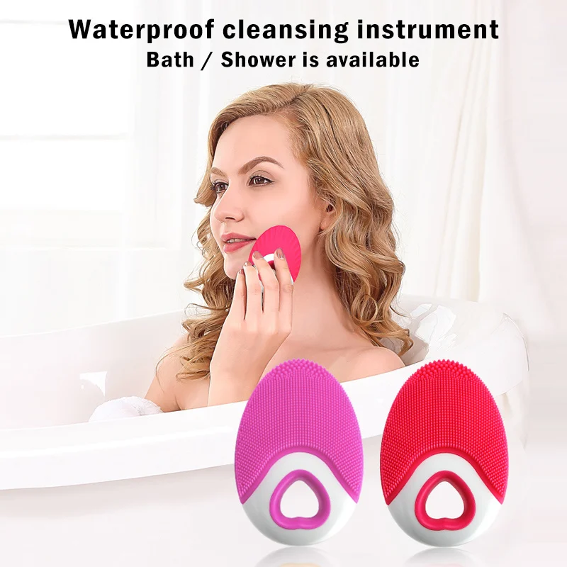 Wireless Charging Ultrasonic Facial Cleaning Massage Brush Sonic Face Care Washing Machine Waterproof Face Cleanser Dirt Remove
Wireless Charging Ultrasonic Facial Cleaning Massage Brush Sonic Face Care Washing Machine Waterproof Face Cleanser Dirt Remove