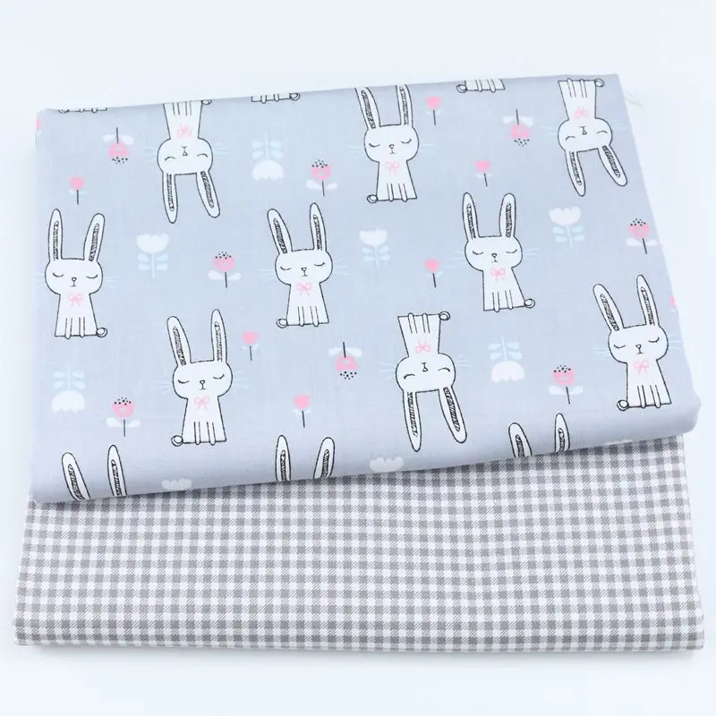 New 50x40cm Printed Rabbit Kids Twill Cotton Fabric for DIY Sewing Quilting Fat Quarters Material For Baby&Child
New 50x40cm Printed Rabbit Kids Twill Cotton Fabric for DIY Sewing Quilting Fat Quarters Material For Baby&Child