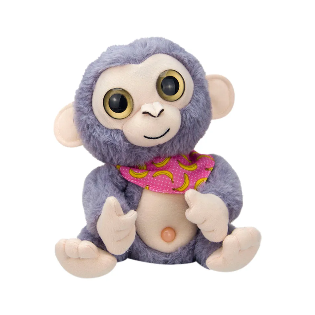 HIINST Cute Mimicry Pet Talking Monkey Repeats What You Say Electronic Plush Toy 19APR25 P35
HIINST Cute Mimicry Pet Talking Monkey Repeats What You Say Electronic Plush Toy 19APR25 P35