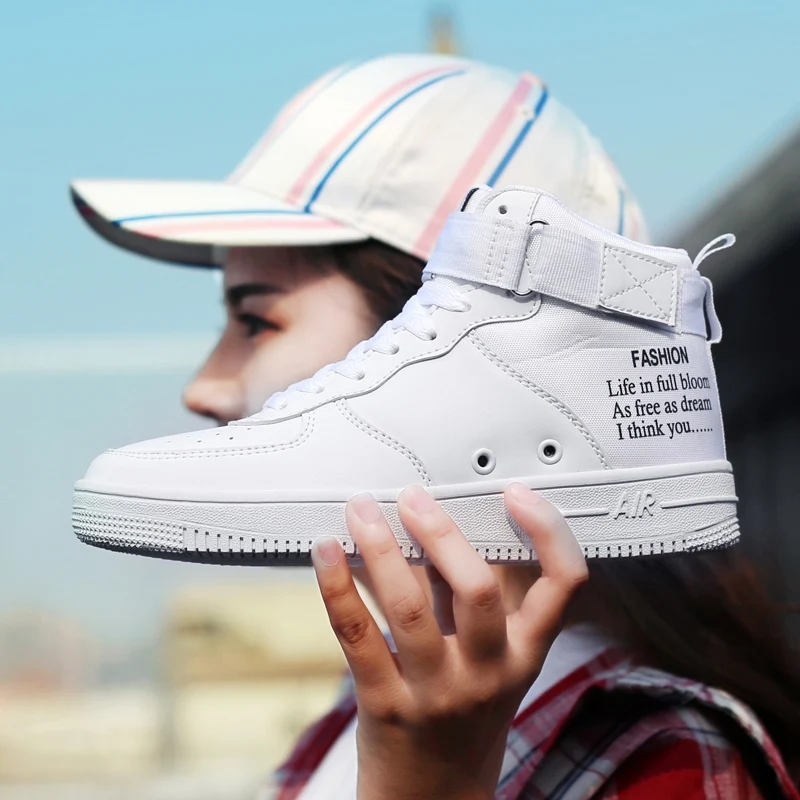 2019 Spring Men High Top White Platform Sneakers Black Casual Shoes Women Autumn Chaussure Homme Zapatillas Hombre Trainers Man
2019 Spring Men High Top White Platform Sneakers Black Casual Shoes Women Autumn Chaussure Homme Zapatillas Hombre Trainers Man