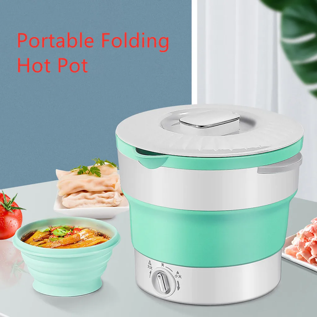 Portable Folding Hot Pot Electric Cooker Skillet Kettle Heated Food Container School Office Boxes Car Food Rice Container Warmer
Portable Folding Hot Pot Electric Cooker Skillet Kettle Heated Food Container School Office Boxes Car Food Rice Container Warmer