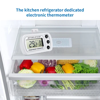 Digital LCD Thermometer Electronic Thermometer for Kitchen Refrigerators Waterproof Temperature Testing Thermometer Household
Digital LCD Thermometer Electronic Thermometer for Kitchen Refrigerators Waterproof Temperature Testing Thermometer Household
