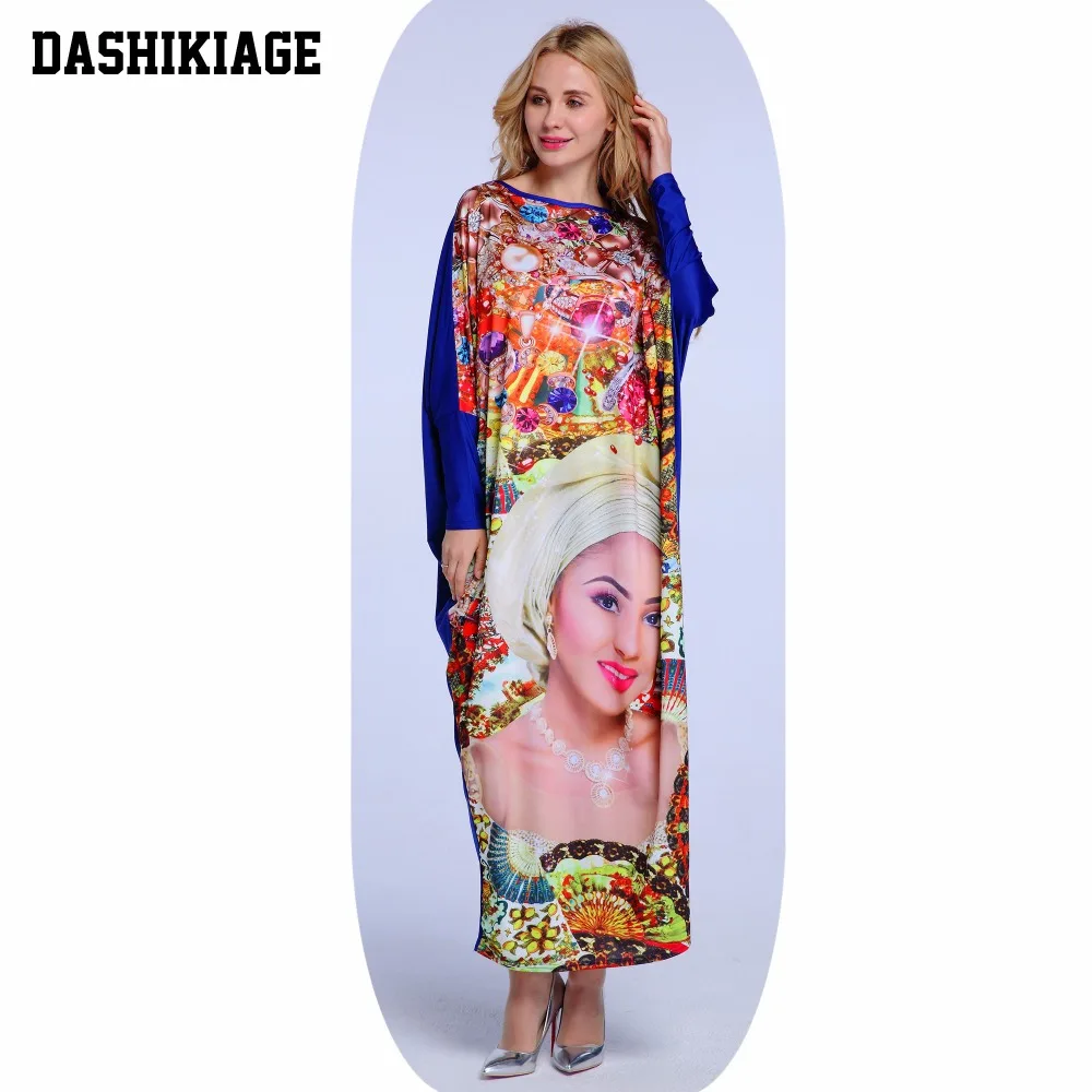 Dashikiage African Dashiki New Fashion Design Bazin Super Elastic Party Plus Size Diamond Loose Face Print Maxi Dress For Lady
Dashikiage African Dashiki New Fashion Design Bazin Super Elastic Party Plus Size Diamond Loose Face Print Maxi Dress For Lady