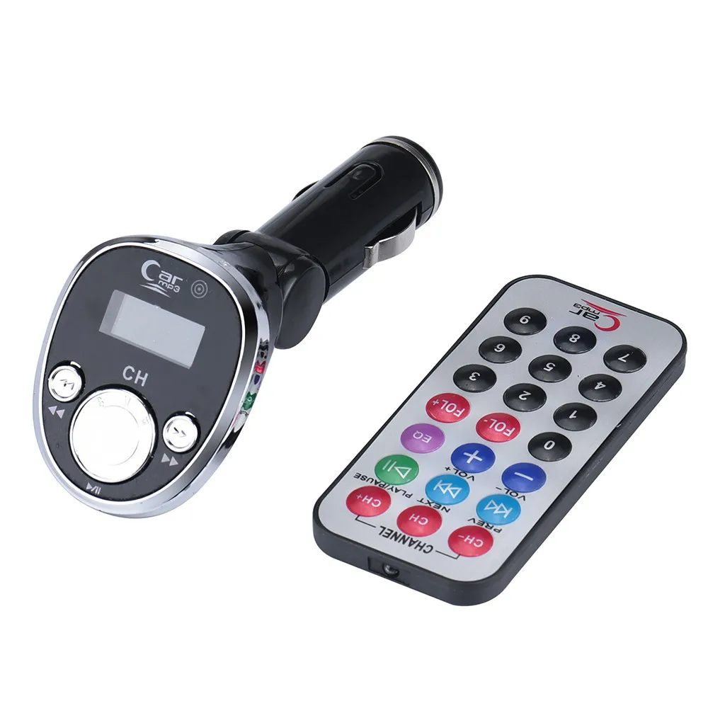 Car Accessories Car Kit MP3 Player FM Transmitter Wireless Radio Adapter USB Charger Car-Styling
Car Accessories Car Kit MP3 Player FM Transmitter Wireless Radio Adapter USB Charger Car-Styling