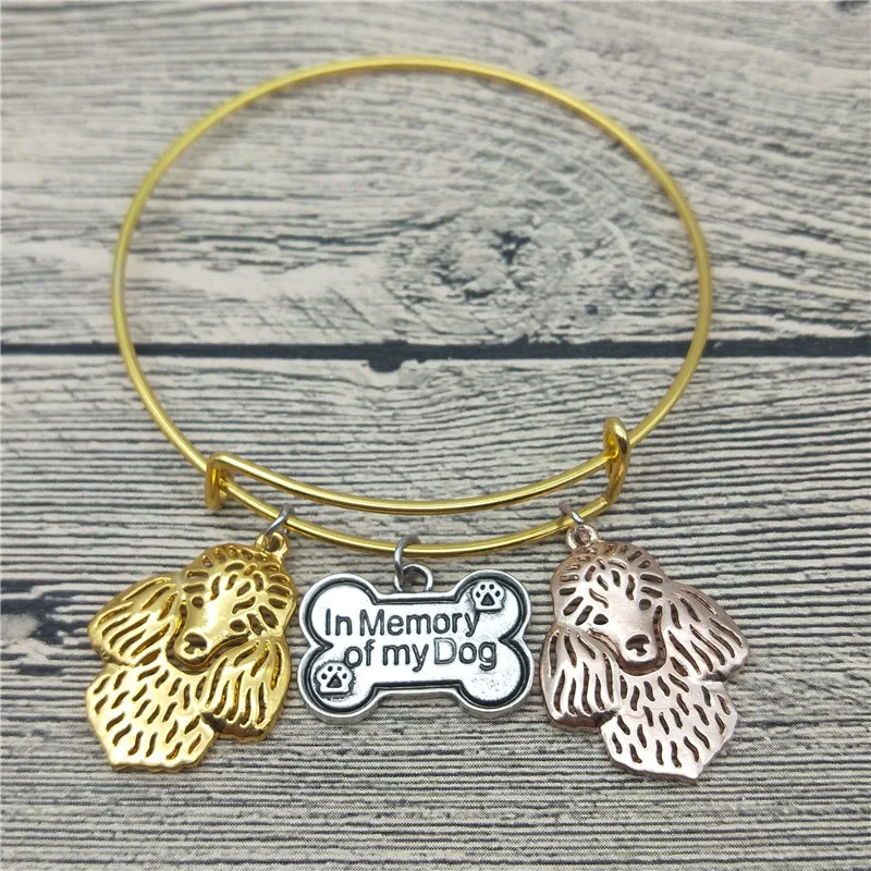 Trendy New Poodle Head Bangles Cute Poodle Head Dog Bangles Bracelets Fashion Animal Pet Jewellery
Trendy New Poodle Head Bangles Cute Poodle Head Dog Bangles Bracelets Fashion Animal Pet Jewellery