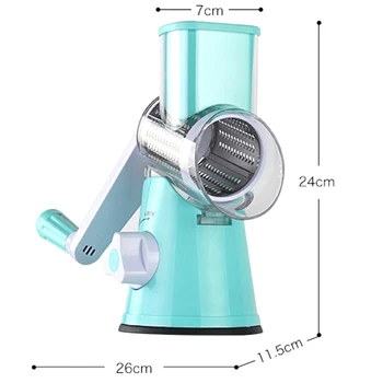 Manual Vegetable Cutter Slicer Kitchen Accessories Multifunctional Round Mandoline Slicer Potato Cheese Kitchen Gadgets
Manual Vegetable Cutter Slicer Kitchen Accessories Multifunctional Round Mandoline Slicer Potato Cheese Kitchen Gadgets