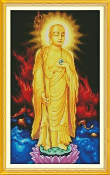 Bodhisattva Portrait Cotton Counted Cross stitch kits Aida 11CT Accurate Printed Embroidery DIY Handmade Needlework Home Decor
Bodhisattva Portrait Cotton Counted Cross stitch kits Aida 11CT Accurate Printed Embroidery DIY Handmade Needlework Home Decor