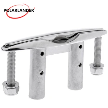 160 mm Pop-Up Flush Mount Pull-Up Marine Boat Yacht 316 Stainless Steel Lift Cleat 6 Inch
160 mm Pop-Up Flush Mount Pull-Up Marine Boat Yacht 316 Stainless Steel Lift Cleat 6 Inch