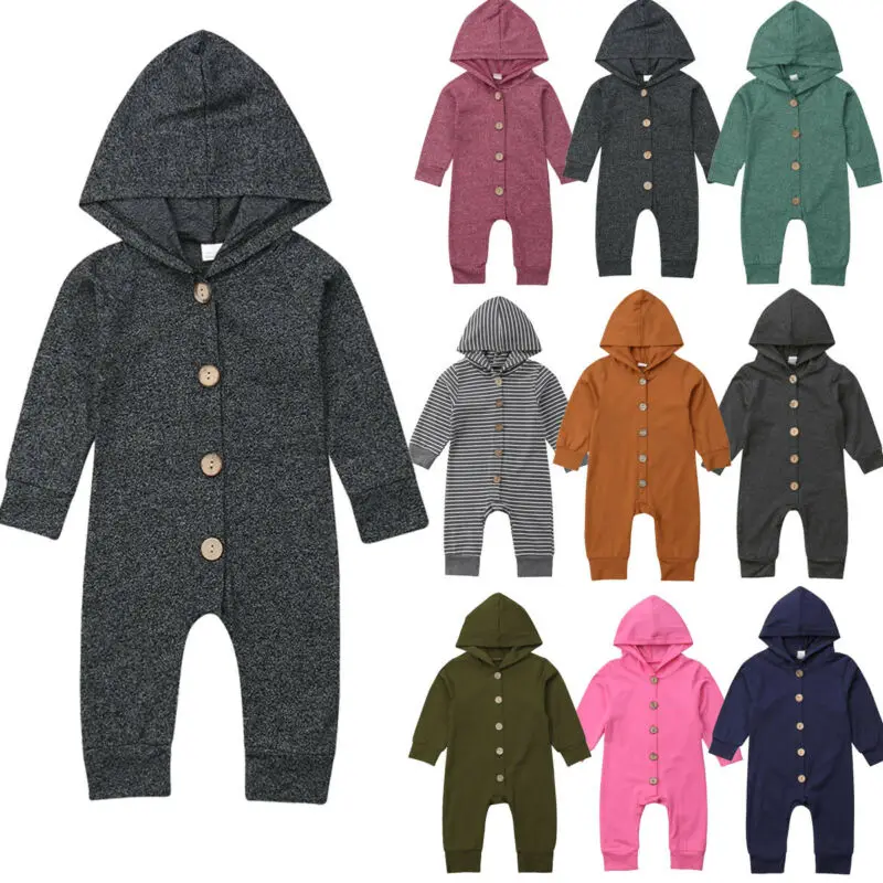 0-24M Toddler Baby Boy Girl Hooded Romper Autumn Winter Cotton Jumpsuit Clothes Outfits
0-24M Toddler Baby Boy Girl Hooded Romper Autumn Winter Cotton Jumpsuit Clothes Outfits