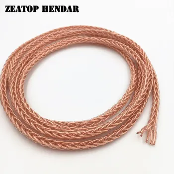 10M High Quality HIFI 6N 8 Core Earphone Cable DIY Repari Headphone Extreme Soft Audio Wire Pure Single Crystal Copper Connector
10M High Quality HIFI 6N 8 Core Earphone Cable DIY Repari Headphone Extreme Soft Audio Wire Pure Single Crystal Copper Connector