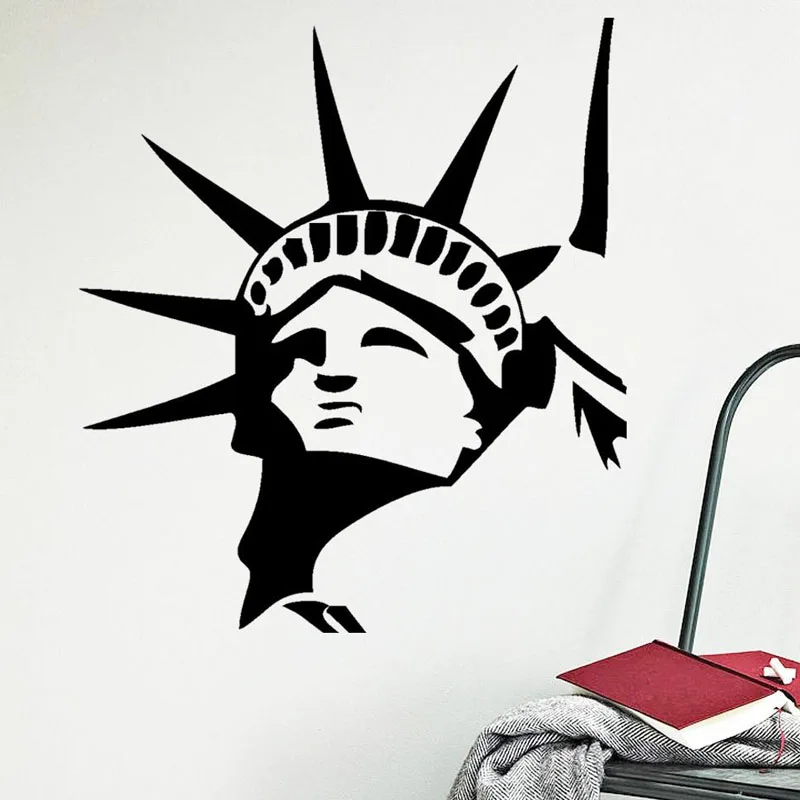 DCTOP Statue Of Liberty Wall Mural New York Landmark Wall Stickers Vinyl Removable Adhesive Wallpaper Home Decor
DCTOP Statue Of Liberty Wall Mural New York Landmark Wall Stickers Vinyl Removable Adhesive Wallpaper Home Decor