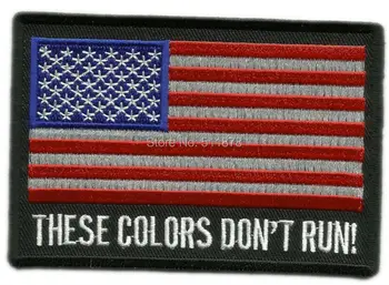 4" THESE COLORS DON'T RUN AMERICAN FLAG MOTORCYCLE BIKER JACKET VEST MILITARY PATCH Embroidery Iron On Applique Patch rock punk
4" THESE COLORS DON'T RUN AMERICAN FLAG MOTORCYCLE BIKER JACKET VEST MILITARY PATCH Embroidery Iron On Applique Patch rock punk