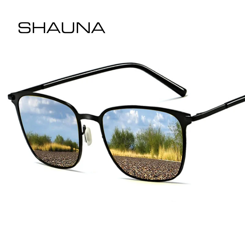 SHAUNA Ultralight Square Polarized Sunglasses Men Driving Sun Glasses Customizable diopter UV400 Protection
SHAUNA Ultralight Square Polarized Sunglasses Men Driving Sun Glasses Customizable diopter UV400 Protection
