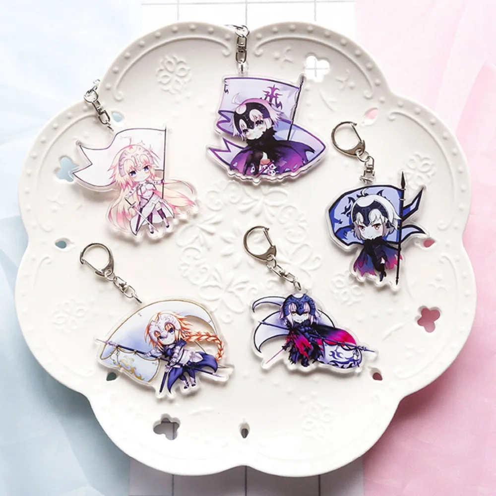 Fate stay night anime Acrylic keychain Saber fashion funny novelty anneau porte clef bag pendant key chains portachiavi breloki
Fate stay night anime Acrylic keychain Saber fashion funny novelty anneau porte clef bag pendant key chains portachiavi breloki
