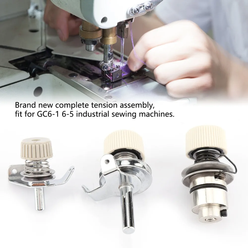 3PCS GC6-1 6-5 Industrial Sewing Machine Thread Tension Regulator Assembly Sew Machine Accessory no scratches
3PCS GC6-1 6-5 Industrial Sewing Machine Thread Tension Regulator Assembly Sew Machine Accessory no scratches
