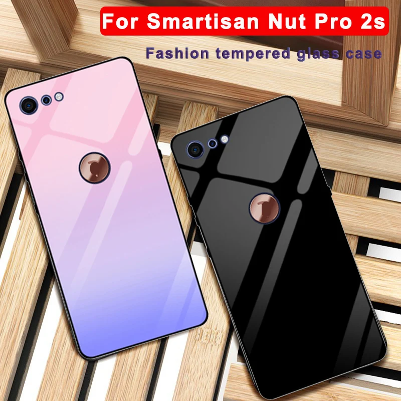 For Smartisan Nut Pro 2s case Solid color tempered glass phone cover For Smartisan Nut Pro2s case OE106 Gradient glass shell
For Smartisan Nut Pro 2s case Solid color tempered glass phone cover For Smartisan Nut Pro2s case OE106 Gradient glass shell