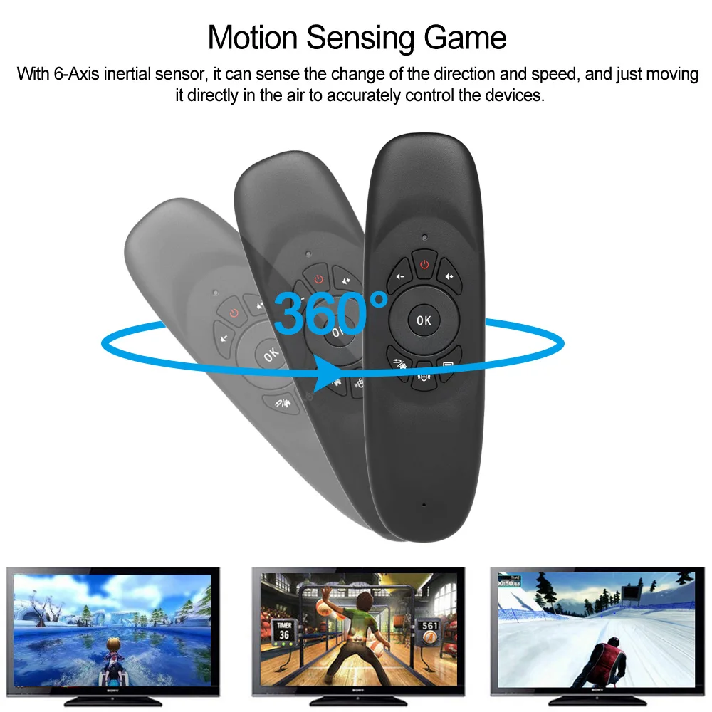 4 language optinoal Version Air Mouse Wireless Keyboard Remote Control 2.4G 6-Axis Motion Sensing for Smart TV Android TV BOX PC
4 language optinoal Version Air Mouse Wireless Keyboard Remote Control 2.4G 6-Axis Motion Sensing for Smart TV Android TV BOX PC