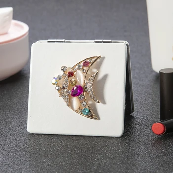 Mini Pocket Beauty makeup mirror,2-face PU Leather Portable Magnifying Folding compact mirror Crystal Fish,Party Favors gifts
Mini Pocket Beauty makeup mirror,2-face PU Leather Portable Magnifying Folding compact mirror Crystal Fish,Party Favors gifts