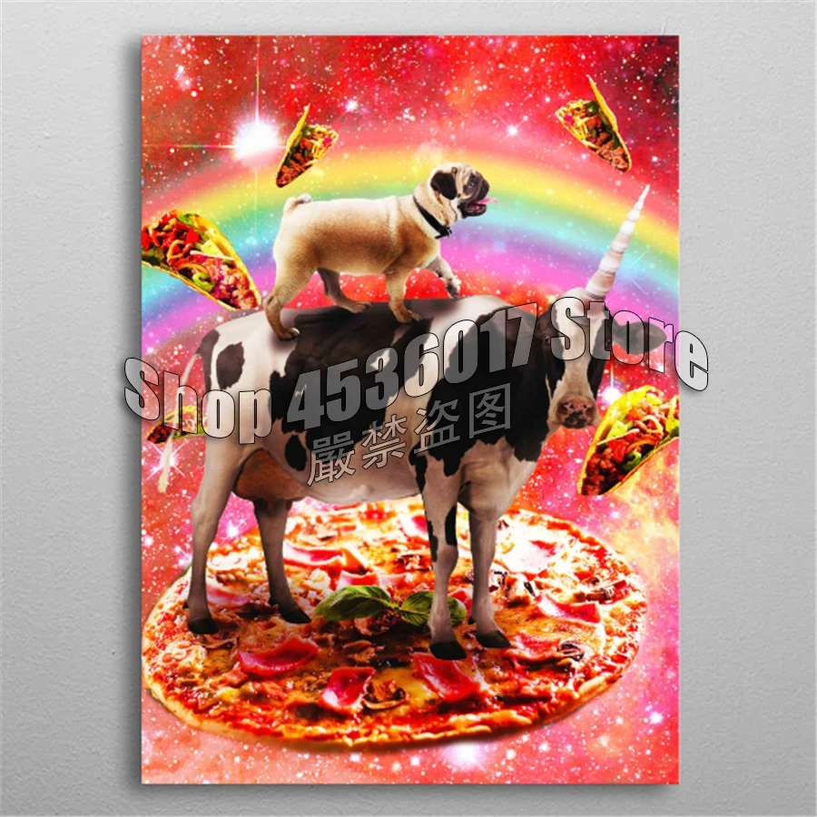 5D Diy Diamond Painting Pug Riding Cow Unicorn Diamond Embroidery Full Diamond Mosaic Animals Rhinestones Home Decor Craft Kits
5D Diy Diamond Painting Pug Riding Cow Unicorn Diamond Embroidery Full Diamond Mosaic Animals Rhinestones Home Decor Craft Kits