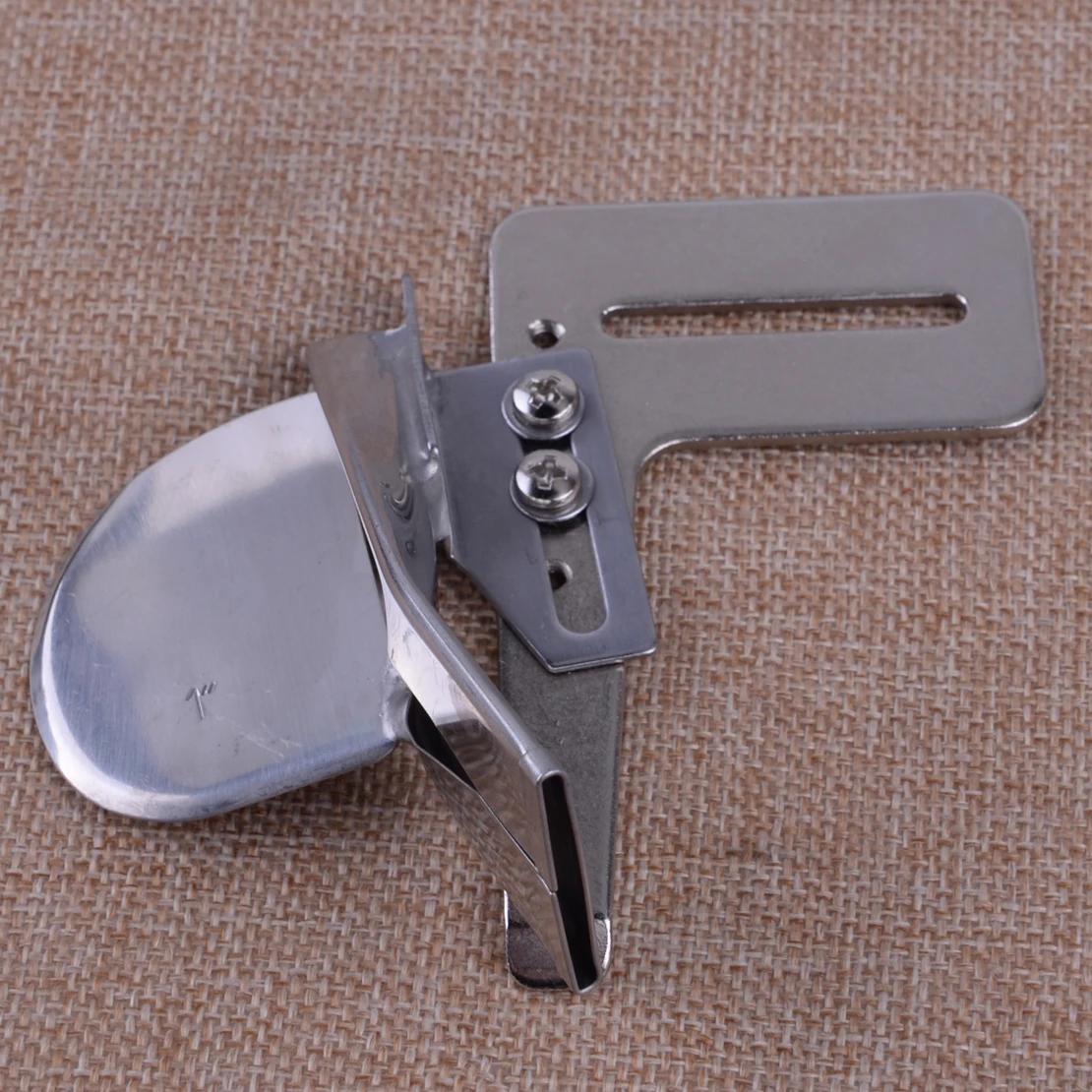 LETAOSK New 1 inch Single Fold Raw Edge Binder Braid Tape Finish Tool Presser Foot Spare Part for Industrial Sewing Machine
LETAOSK New 1 inch Single Fold Raw Edge Binder Braid Tape Finish Tool Presser Foot Spare Part for Industrial Sewing Machine