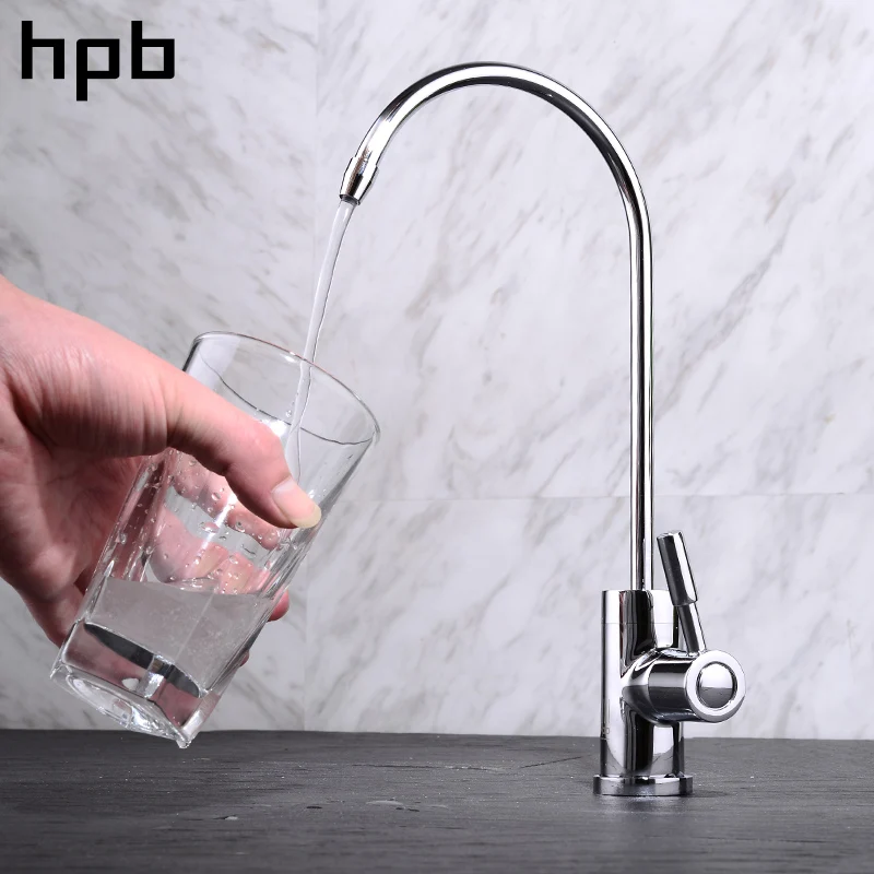 HPB Chrome Finish Single Cold Water Reverse Osmos Kitchen Sink Faucet Filter Pure Water Tap Contemporary Style HP4402
HPB Chrome Finish Single Cold Water Reverse Osmos Kitchen Sink Faucet Filter Pure Water Tap Contemporary Style HP4402