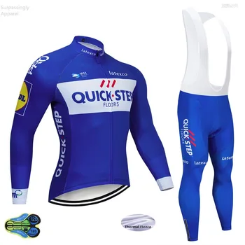 2019 Team QUICK STEP Cycling Jersey 12D Gel Bike Shorts Ropa Ciclismo Men Winter Long Sleeve Bicycle Maillot Culotte Clothing
2019 Team QUICK STEP Cycling Jersey 12D Gel Bike Shorts Ropa Ciclismo Men Winter Long Sleeve Bicycle Maillot Culotte Clothing