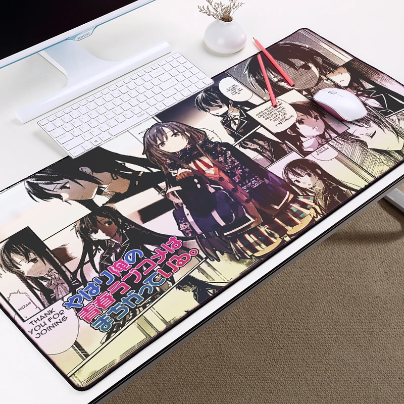 Mairuige Anime Manga Printing Mousepad My Teen Romantic Comedy SNAFU Curton Mice Mat Large Size for Gaming Player Anime Fans
Mairuige Anime Manga Printing Mousepad My Teen Romantic Comedy SNAFU Curton Mice Mat Large Size for Gaming Player Anime Fans