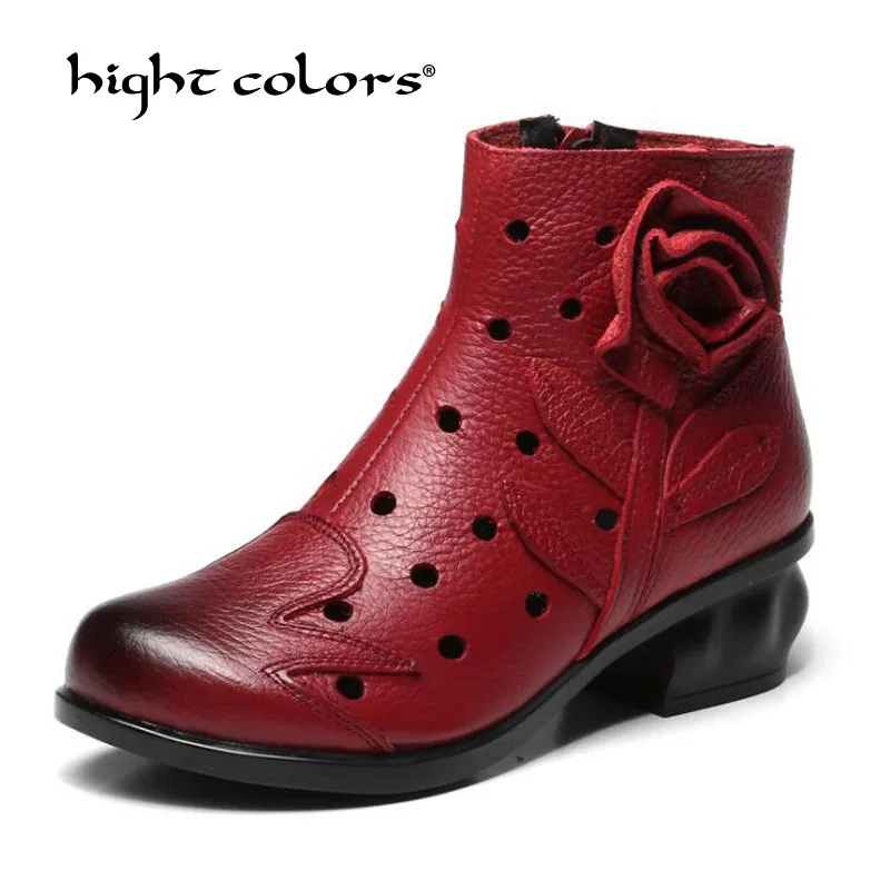 2019 high quality genuine leather boots women ZIP Flower Summer hollow out ankle boots for women platform high heels boots P-701
2019 high quality genuine leather boots women ZIP Flower Summer hollow out ankle boots for women platform high heels boots P-701