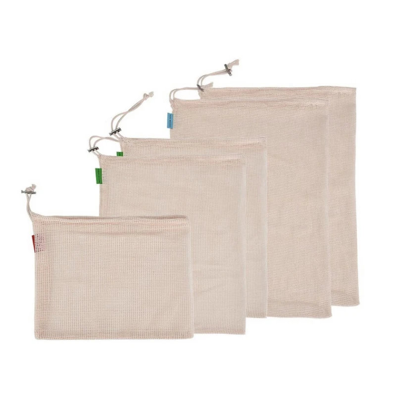 Vegetable Bags Popular Cotton Fruit And Vegetable With Drawstring Reusable Home 1PC Kitchen Storage Mesh Bags Machine Washable
Vegetable Bags Popular Cotton Fruit And Vegetable With Drawstring Reusable Home 1PC Kitchen Storage Mesh Bags Machine Washable