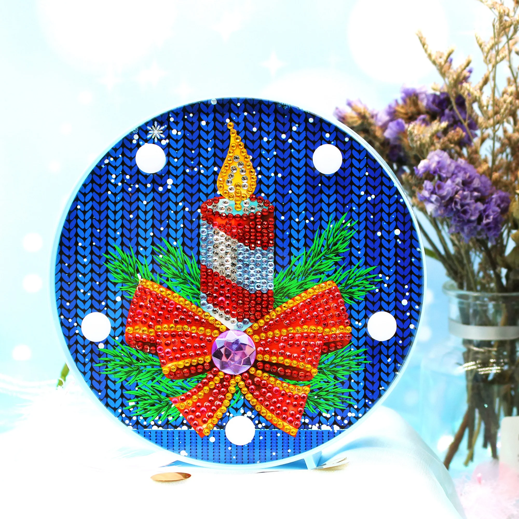 New 2019 Santa Candle Crutch Diamond Painting Light Marry Christmas Tree Decoration Xmas Ornament Gifts Festival With Box ZXD048
New 2019 Santa Candle Crutch Diamond Painting Light Marry Christmas Tree Decoration Xmas Ornament Gifts Festival With Box ZXD048