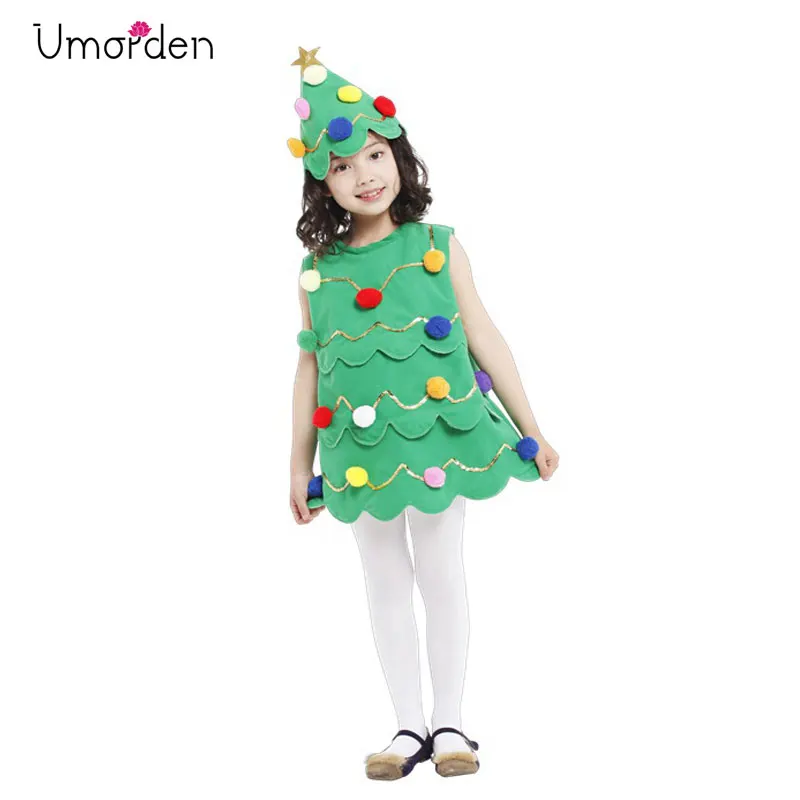 Umorden Halloween Christmas Party Costumes Child Kids Xmas Christmas Tree Costume Cosplay Dress for Girls Fancy Dress Outfit
Umorden Halloween Christmas Party Costumes Child Kids Xmas Christmas Tree Costume Cosplay Dress for Girls Fancy Dress Outfit