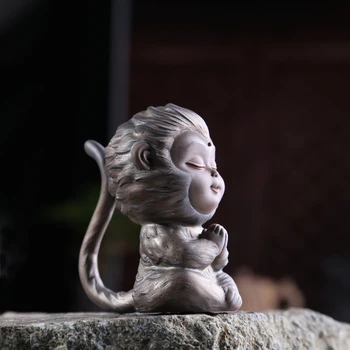 Lovely cute purple clay Monkey statue wukong home decoration gift decorative figurine statues drop shipping craft
Lovely cute purple clay Monkey statue wukong home decoration gift decorative figurine statues drop shipping craft