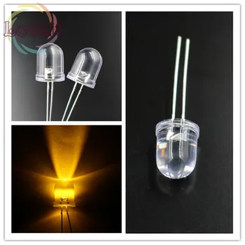 50pcs High Quality Factory Price 10MM Round top Yellow LED Emitting Diodes Super bright LED Hot SALE Retail and Wholesale
50pcs High Quality Factory Price 10MM Round top Yellow LED Emitting Diodes Super bright LED Hot SALE Retail and Wholesale