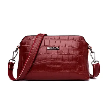 Women Genuine Leather Bag Female Messenger Tote Designer Quality Ladies Small Crossbody Shoulder Bag for Women Handbags Purse
Women Genuine Leather Bag Female Messenger Tote Designer Quality Ladies Small Crossbody Shoulder Bag for Women Handbags Purse