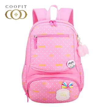Coofit Pink Girls Schoolbag Dot Printing Bookbag For Primary School Students with Pompom Lovely School Backpack For Girls Child
Coofit Pink Girls Schoolbag Dot Printing Bookbag For Primary School Students with Pompom Lovely School Backpack For Girls Child