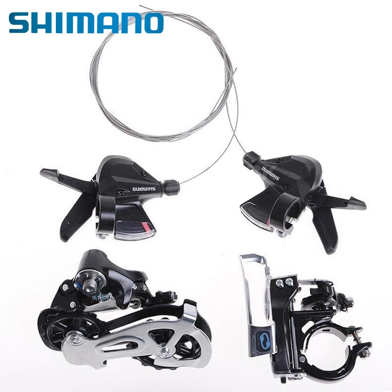 SHIMANO Bicycle Parts MTB Mountain Bike Derailleur Groupset FD-M310 RD-M310 Bicycle Shifters SL-M310 3x8S
SHIMANO Bicycle Parts MTB Mountain Bike Derailleur Groupset FD-M310 RD-M310 Bicycle Shifters SL-M310 3x8S