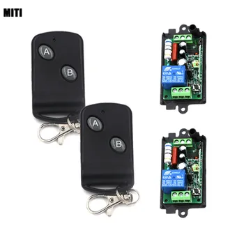 High Quality AC 220V 110V 10A 1CH Receiver 2 Buttons Remote Control 200M 315MHz Transceiver*2pcs 4252
High Quality AC 220V 110V 10A 1CH Receiver 2 Buttons Remote Control 200M 315MHz Transceiver*2pcs 4252