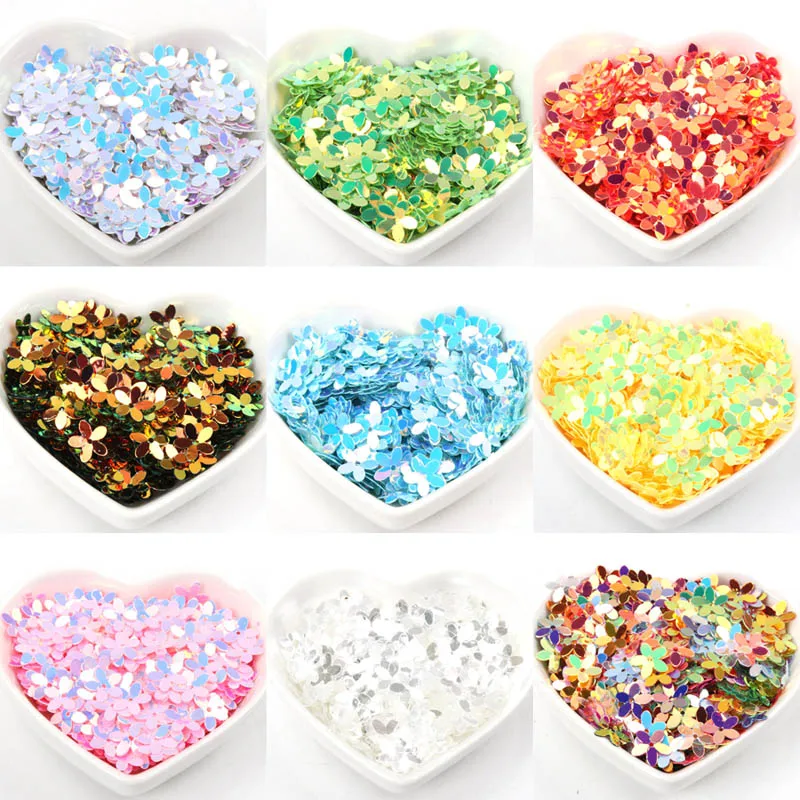 20g(about 650pcs) Stereoscopic Flower Sequins Multicolor Paillettes Sewing Craft Children DIY Garment Accessory Decorations 10mm
20g(about 650pcs) Stereoscopic Flower Sequins Multicolor Paillettes Sewing Craft Children DIY Garment Accessory Decorations 10mm
