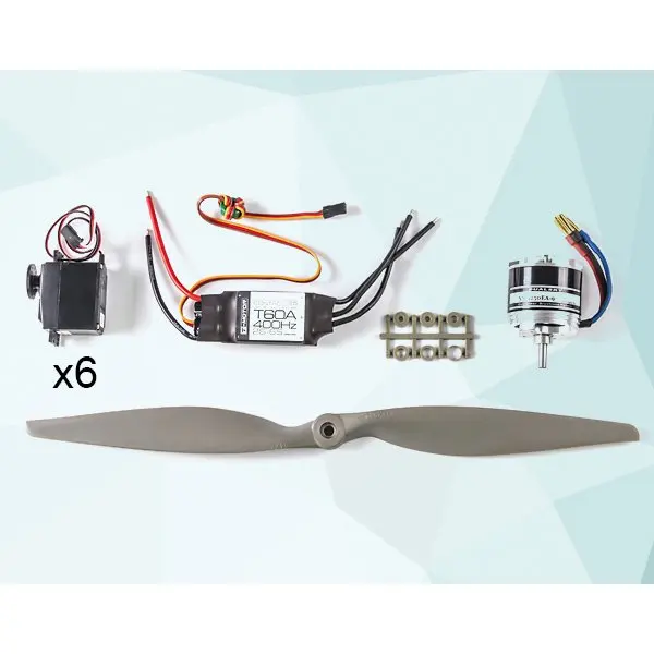 Power Combo Only For Remote Control Electric Powered Hugin 2.2m V-Tail/H-tail Glider RC Airplane ( It doesn't include airplane )
Power Combo Only For Remote Control Electric Powered Hugin 2.2m V-Tail/H-tail Glider RC Airplane ( It doesn't include airplane )